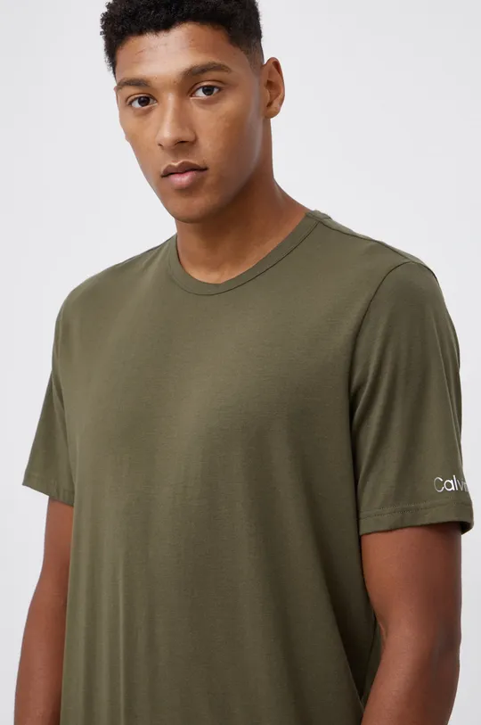 zelená Pyžamové tričko Calvin Klein Underwear
