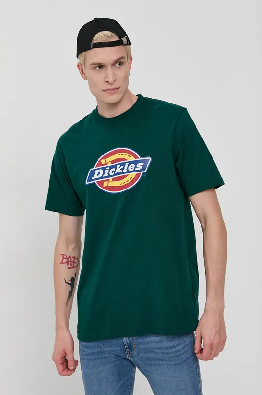 Dickies T-shirt bawełniany zielony