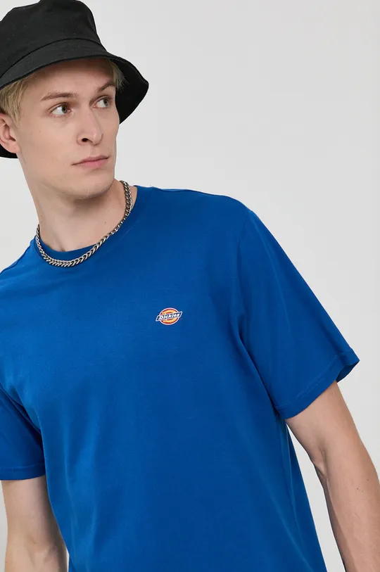 niebieski Dickies T-shirt bawełniany