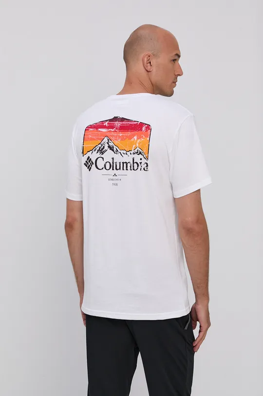 Columbia T-shirt bawełniany 100 % Bawełna organiczna