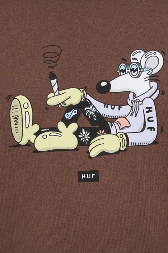 Βαμβακερό μπλουζάκι HUF X Steven Harrington Ανδρικά
