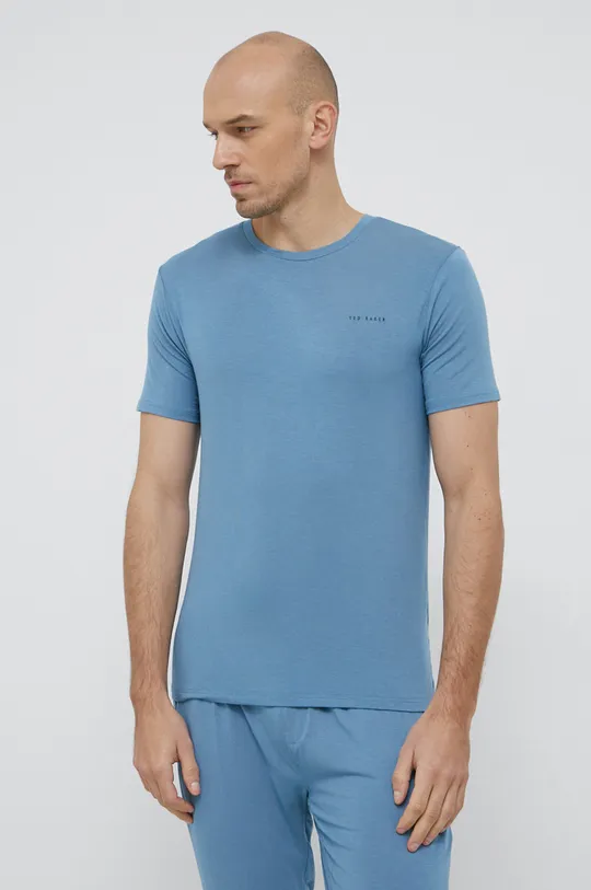 modrá Pyžamové tričko Ted Baker Pánsky