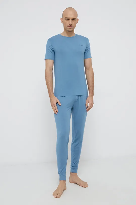 Ted Baker T-shirt piżamowy niebieski