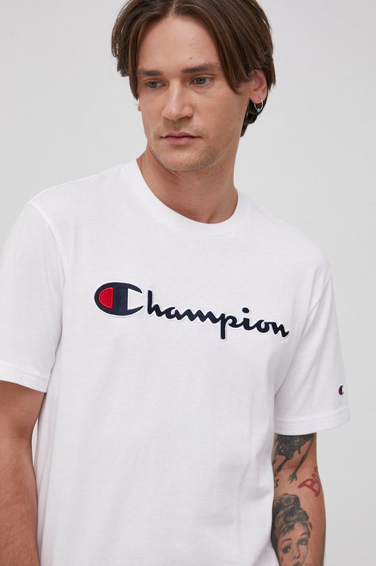 Champion T-shirt bawełniany 216473 Męski