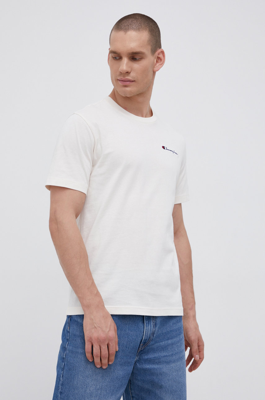 beige Champion cotton t-shirt Men’s