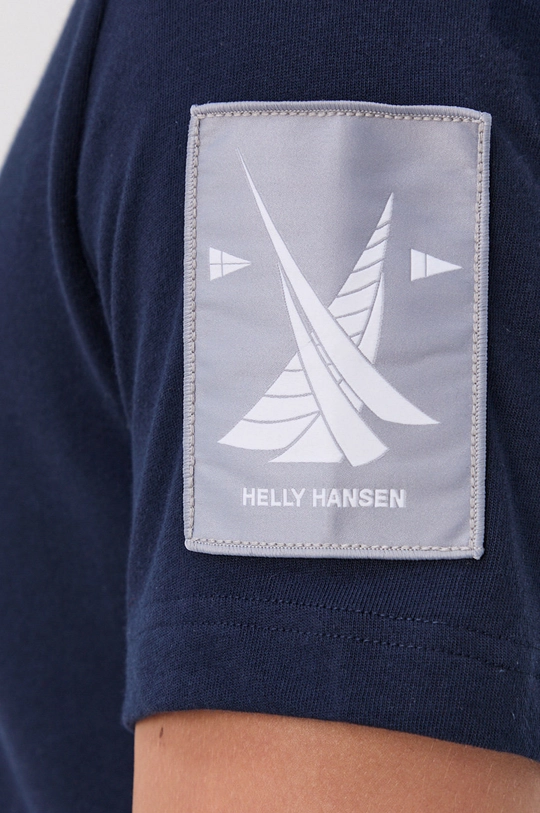 Bavlněné tričko Helly Hansen YU PATCH T-SHIRT Pánský