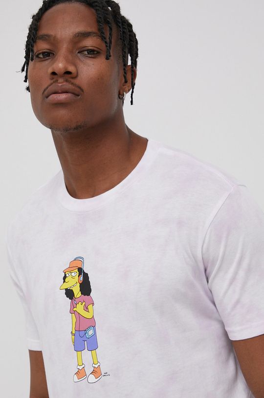 multicolor Billabong T-shirt bawełniany x The Simpsons