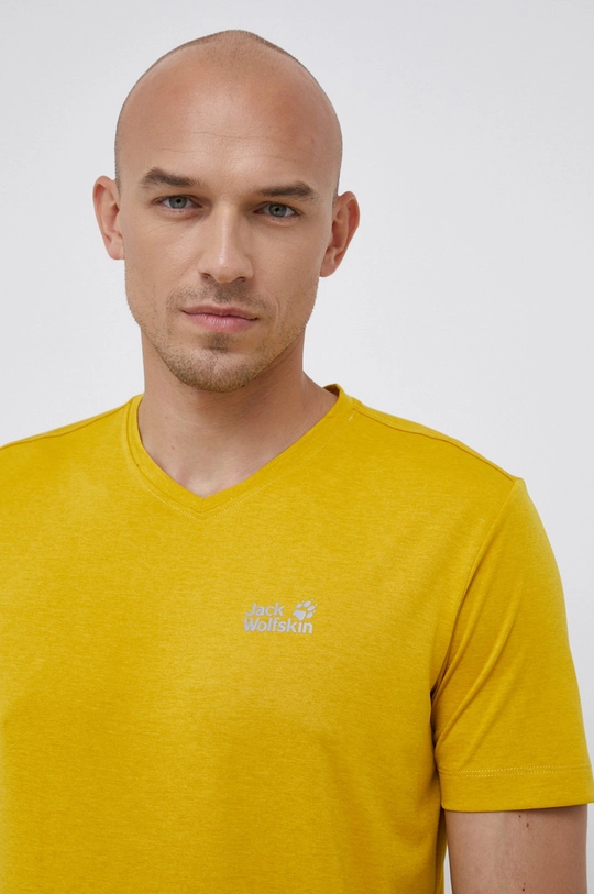 żółty Jack Wolfskin - T-shirt