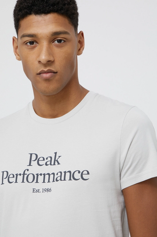 szary Peak Performance t-shirt Original Męski