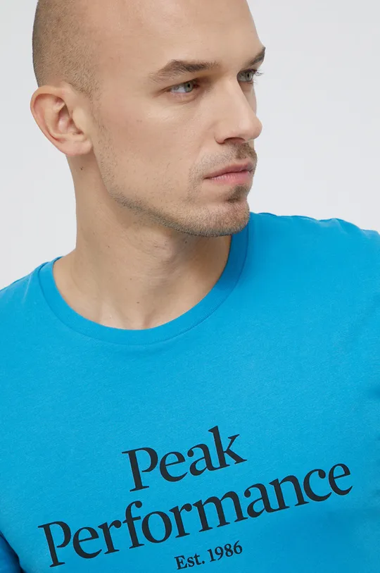 niebieski Peak Performance t-shirt Original