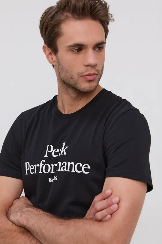 чорний Футболка Peak Performance Original