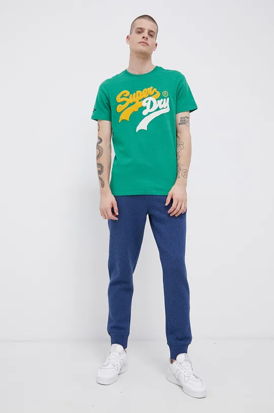 Superdry T-shirt zielony