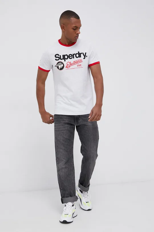 Superdry T-shirt szary