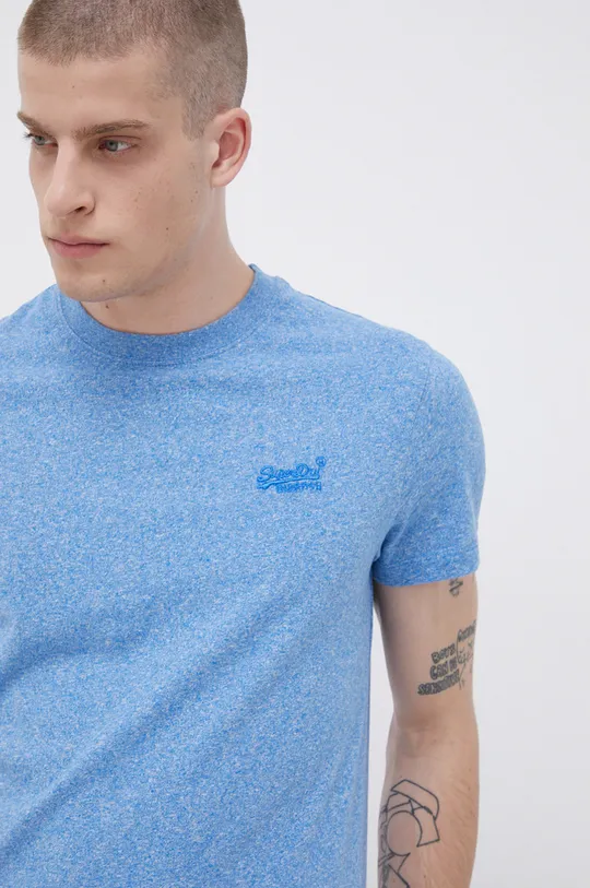 blu Superdry t-shirt in cotone Uomo