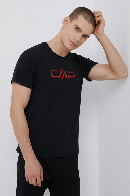 czarny CMP T-shirt Męski