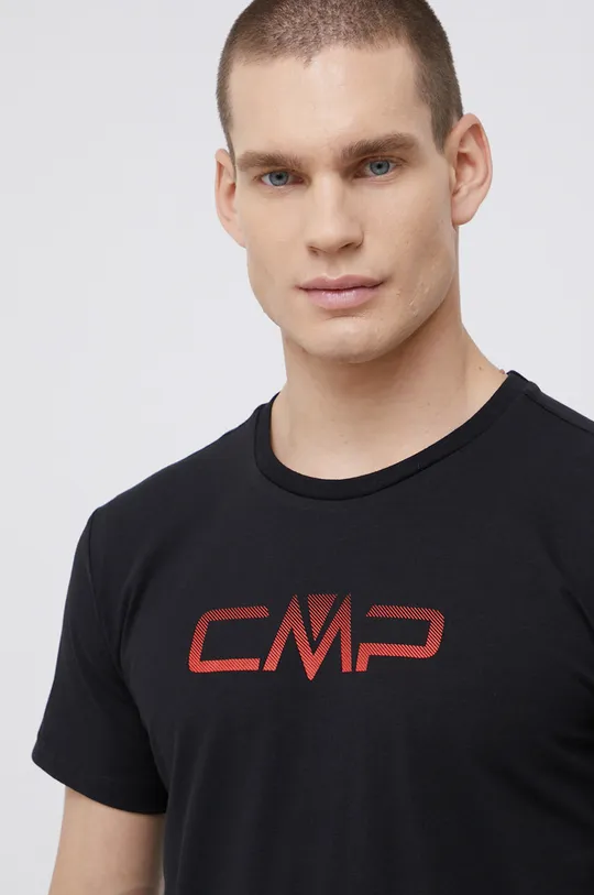 μαύρο Μπλουζάκι CMP