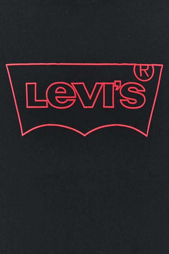 černá Bavlněné tričko Levi's