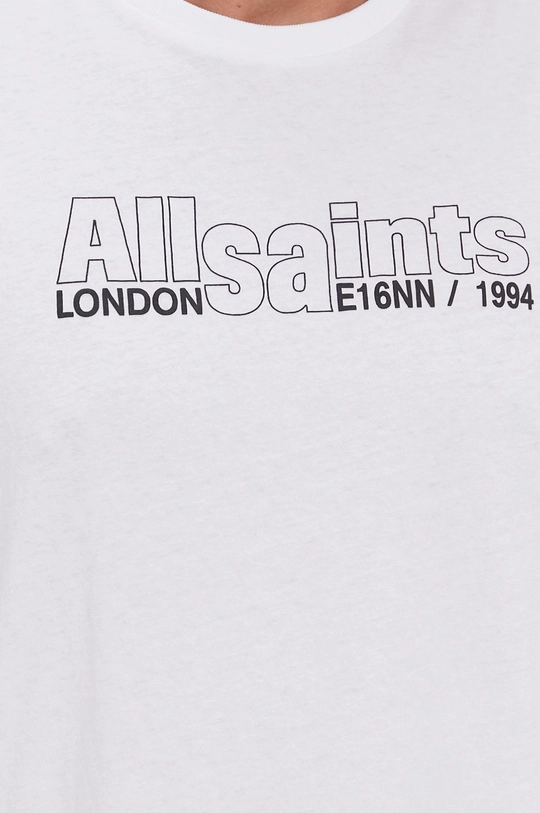 AllSaints T-shirt HOLLOWPOINT SL CREW Męski