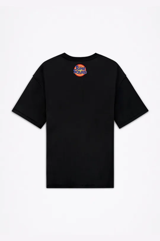Bavlněné tričko Converse černá