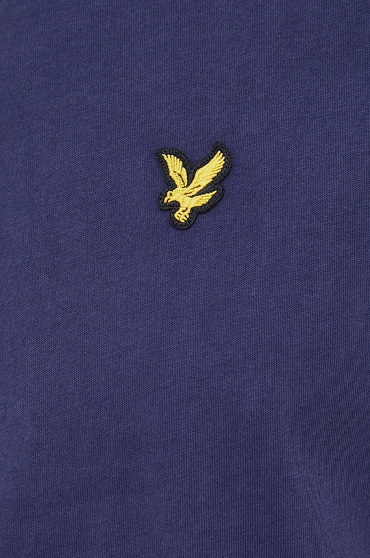 σκούρο μπλε Βαμβακερό μπλουζάκι Lyle & Scott