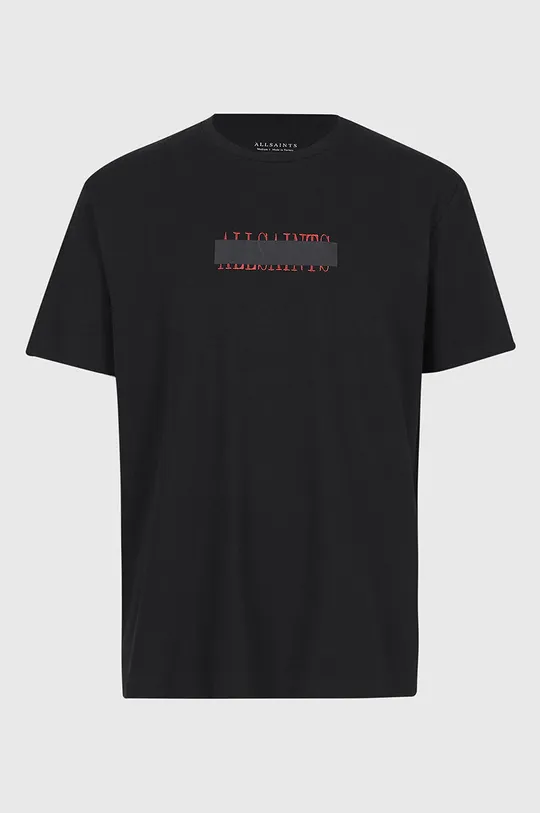 AllSaints T-shirt bawełniany STAMP LAMINATE SS CR Męski