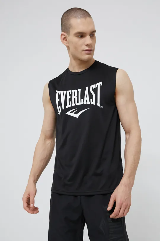 črna T-shirt Everlast Moški