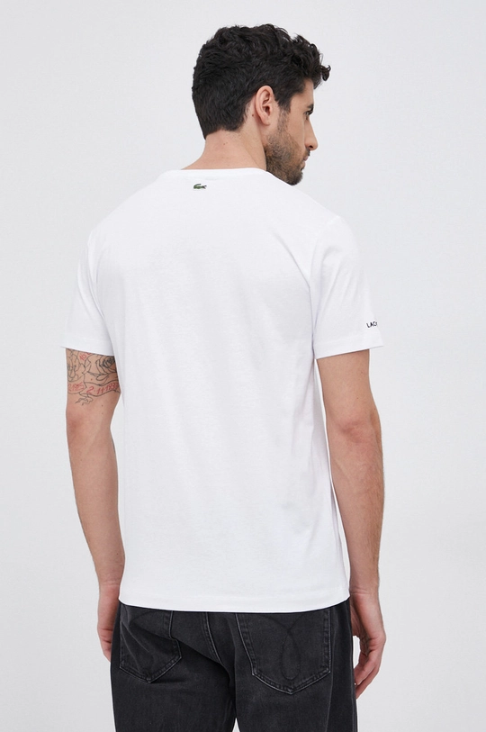 Lacoste T-shirt bawełniany TH2207 100 % Bawełna