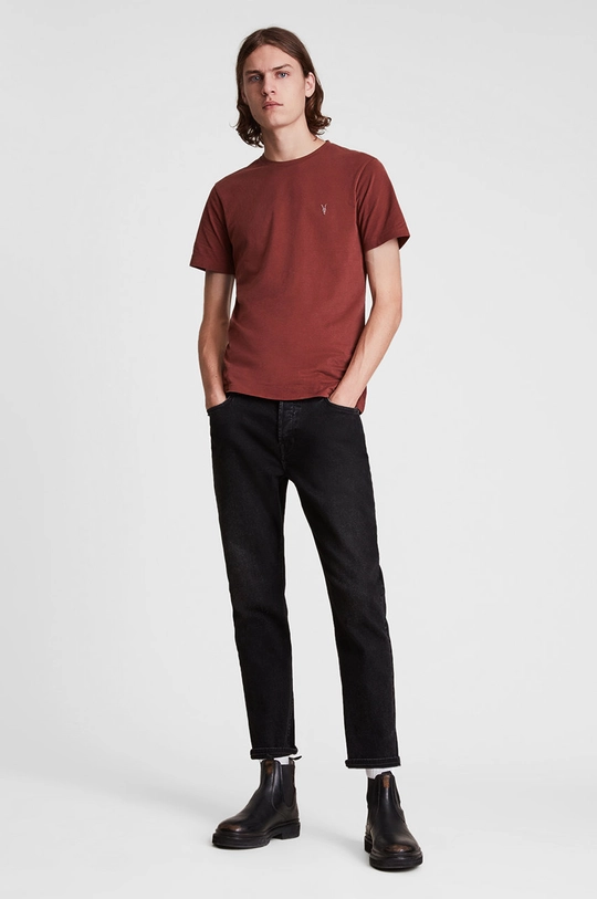 AllSaints T-shirt bawełniany BRACE SS CREW 100 % Bawełna