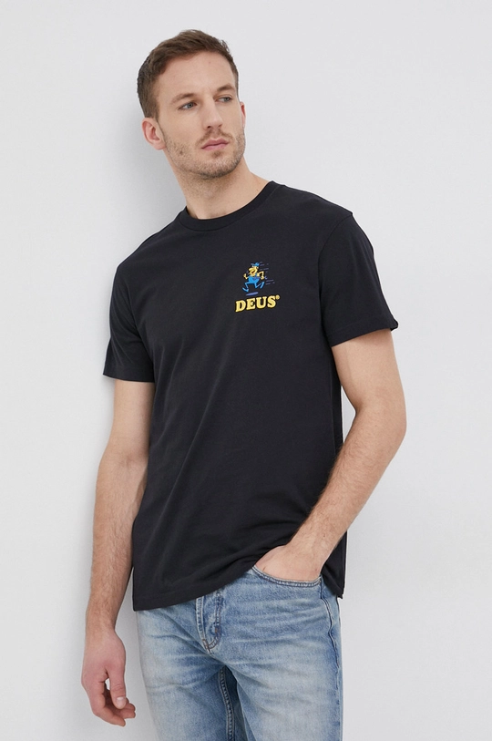 Deus Ex Machina T-shirt bawełniany 100 % Bawełna