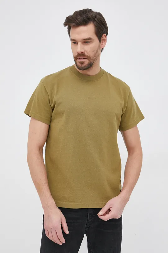 zielony Deus Ex Machina T-shirt bawełniany Męski