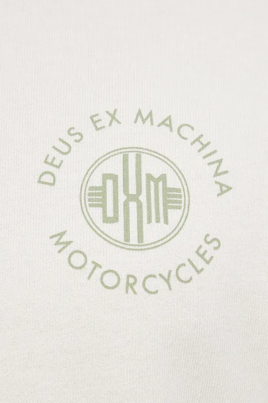kremowy Deus Ex Machina T-shirt bawełniany