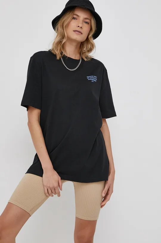 Reebok Classic T-shirt bawełniany GS4193 czarny
