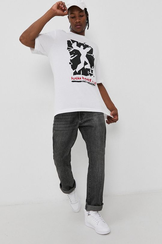 Reebok Classic T-shirt bawełniany H65689 <p>Materiał zasadniczy: 100 % Bawełna, Ściągacz: 95 % Bawełna, 5 % Elastan</p>