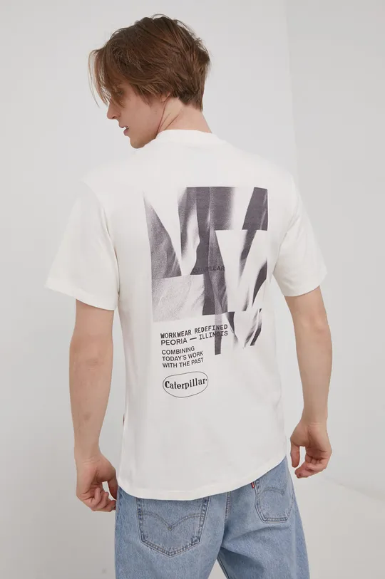 Βαμβακερό μπλουζάκι Caterpillar Unisex