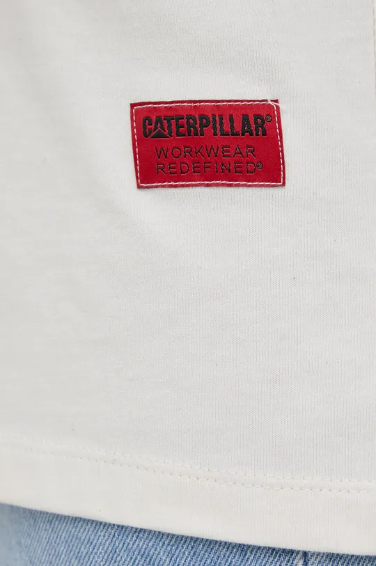 Βαμβακερό μπλουζάκι Caterpillar