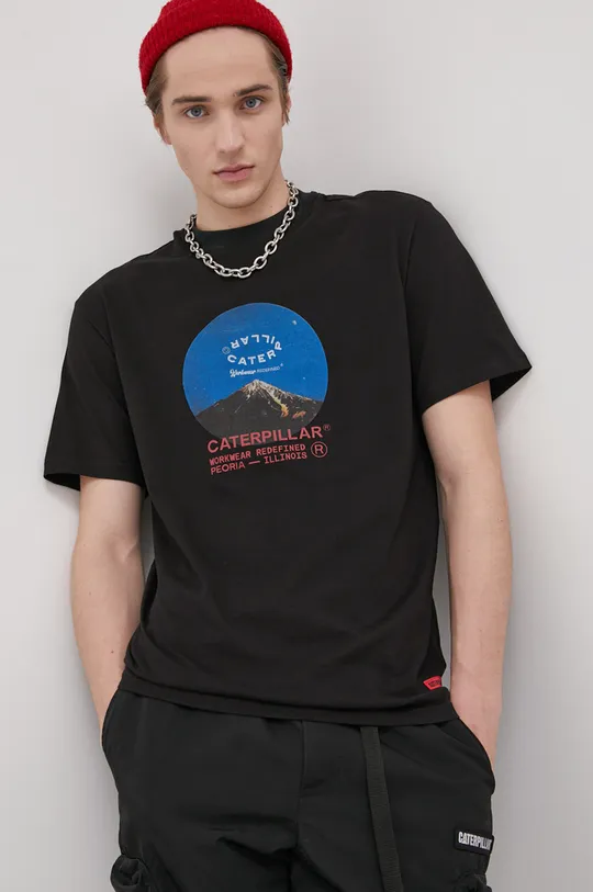 Хлопковая футболка Caterpillar Unisex