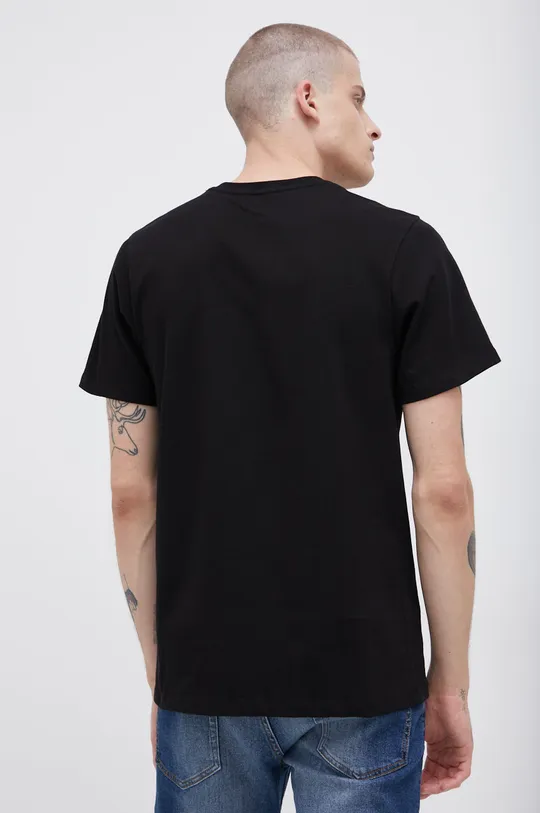 μαύρο Βαμβακερό μπλουζάκι 47brand
