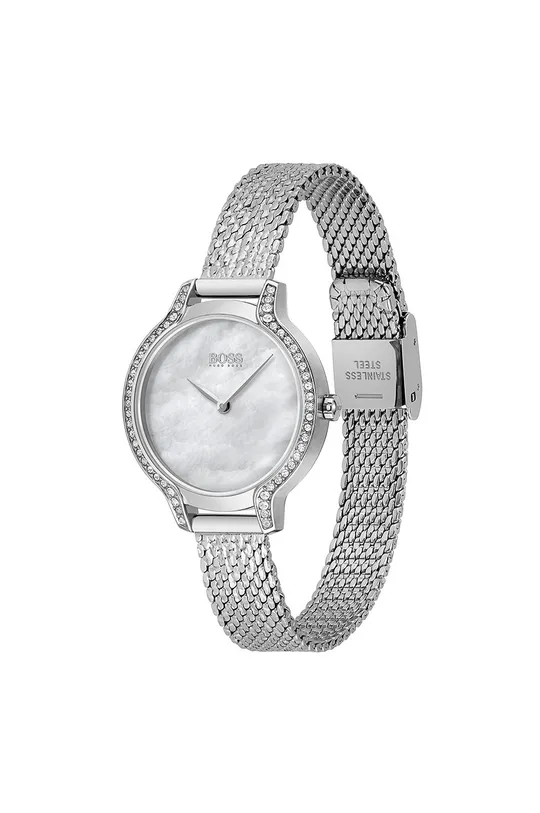 srebrny BOSS zegarek 1502558