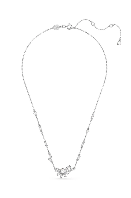 argento Swarovski collana Donna