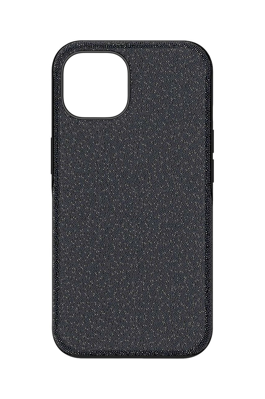 czarny Swarovski etui na telefon Damski