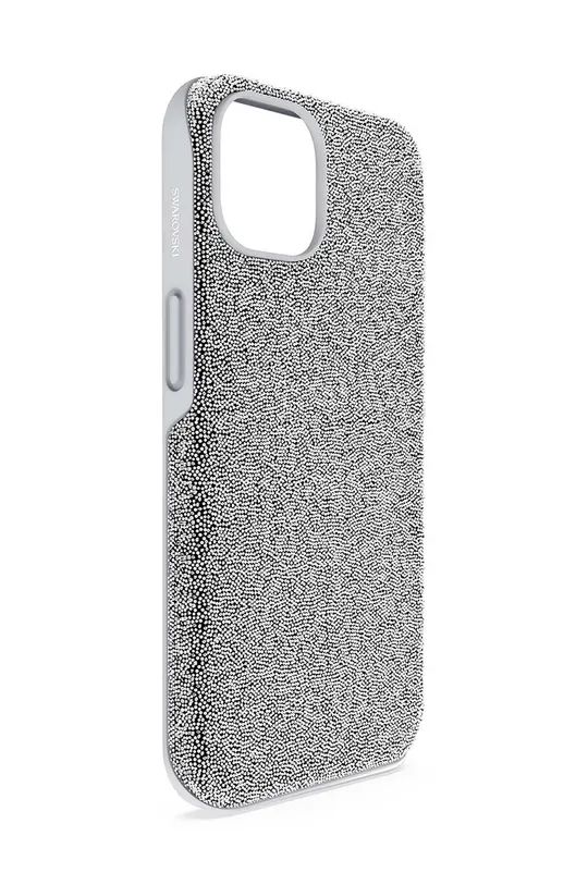 Чехол на телефон Swarovski iPhone 14 серебрянный