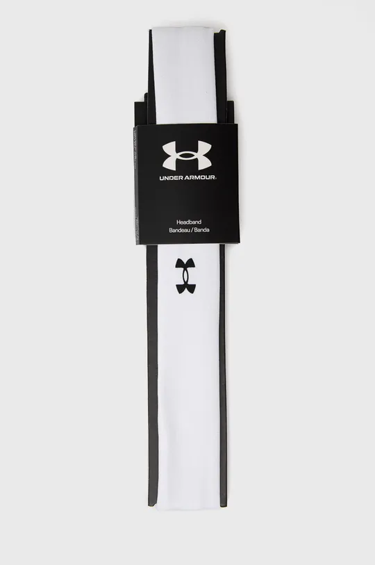 bianco Under Armour fascia per capelli Play Up Donna