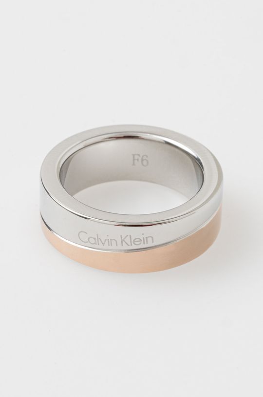 Calvin Klein inel argintiu