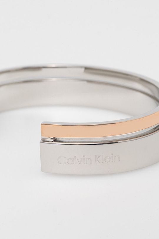 Náramek Calvin Klein stříbrná
