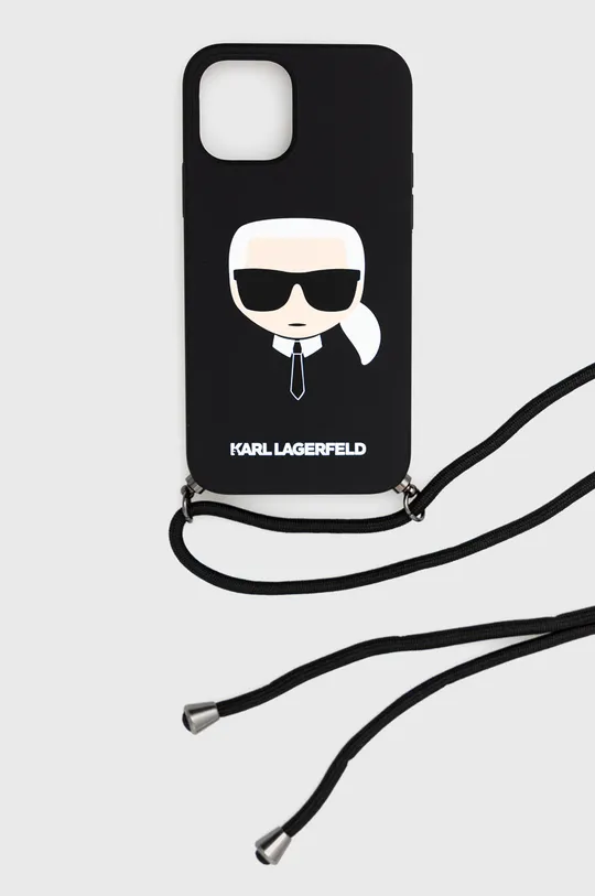 Puzdro na mobil Karl Lagerfeld Iphone 12/12 Pro čierna