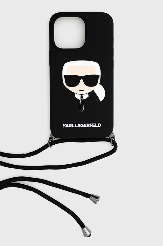 Karl Lagerfeld etui na telefon iPhone 13 czarny
