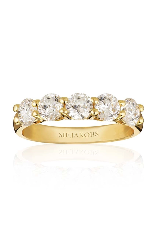 золотий Срібний перстень з позолотою Sif Jakobs Jewellery Жіночий