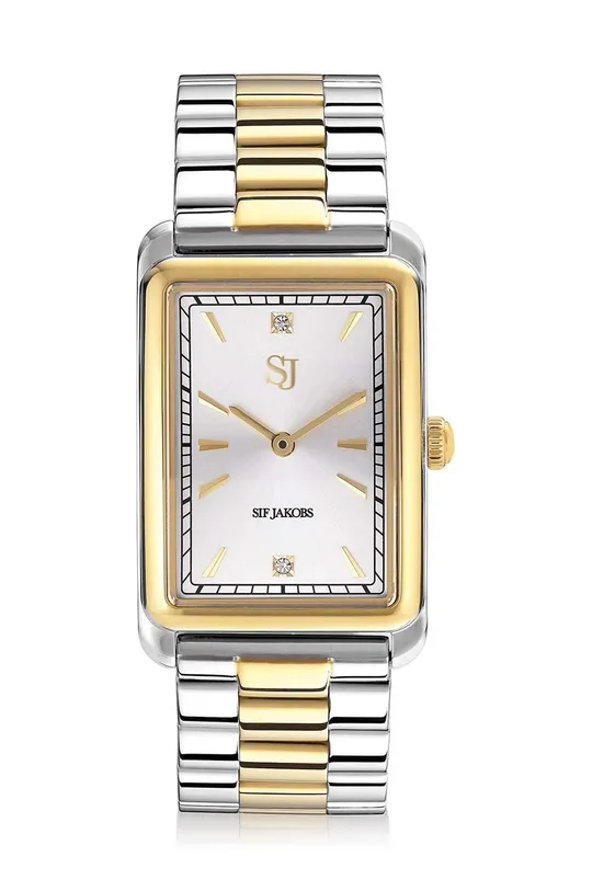 złoty Sif Jakobs Jewellery zegarek Santina Damski