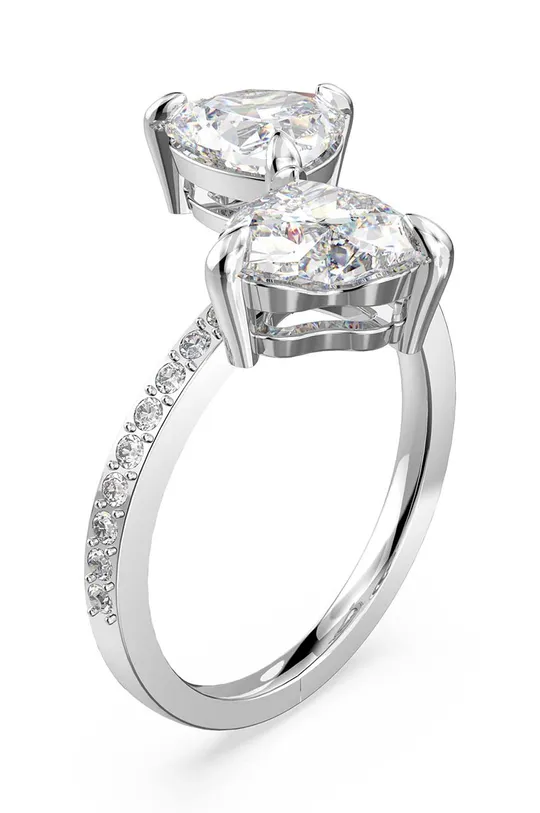 ezüst Swarovski gyűrű 5535191 ATTRACT SOUL Női