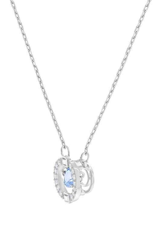 Κολιέ Swarovski Sparkling  Μέταλλο, Κρύσταλλο Swarovski, Κυβικά ζιρκόνια